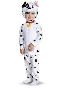 101 Dalmatians (Animated) Child Dalmatian Classic Kids Costume -Costumes Sales Store 101 dalmatians animated child dalmatian classic alt 2