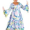 Plus Size 60's Mama Costume Dress For Women -Costumes Sales Store 60s mama plus size costume