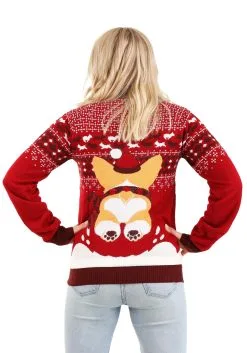 A Very Corgi Christmas Ugly Christmas Sweater For Adults -Costumes Sales Store adult a very corgi christmas ugly christmas sweater 6