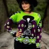 Beetlejuice Lydia Deetz Adult Halloween Sweater 1 Beetlejuice Lydia Deetz Adult Halloween Sweater -Costumes Sales Store adult beetlejuice lydia deetz ugly halloween sweater 1