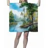 Adult Bob Ross Painting Dress Costume
