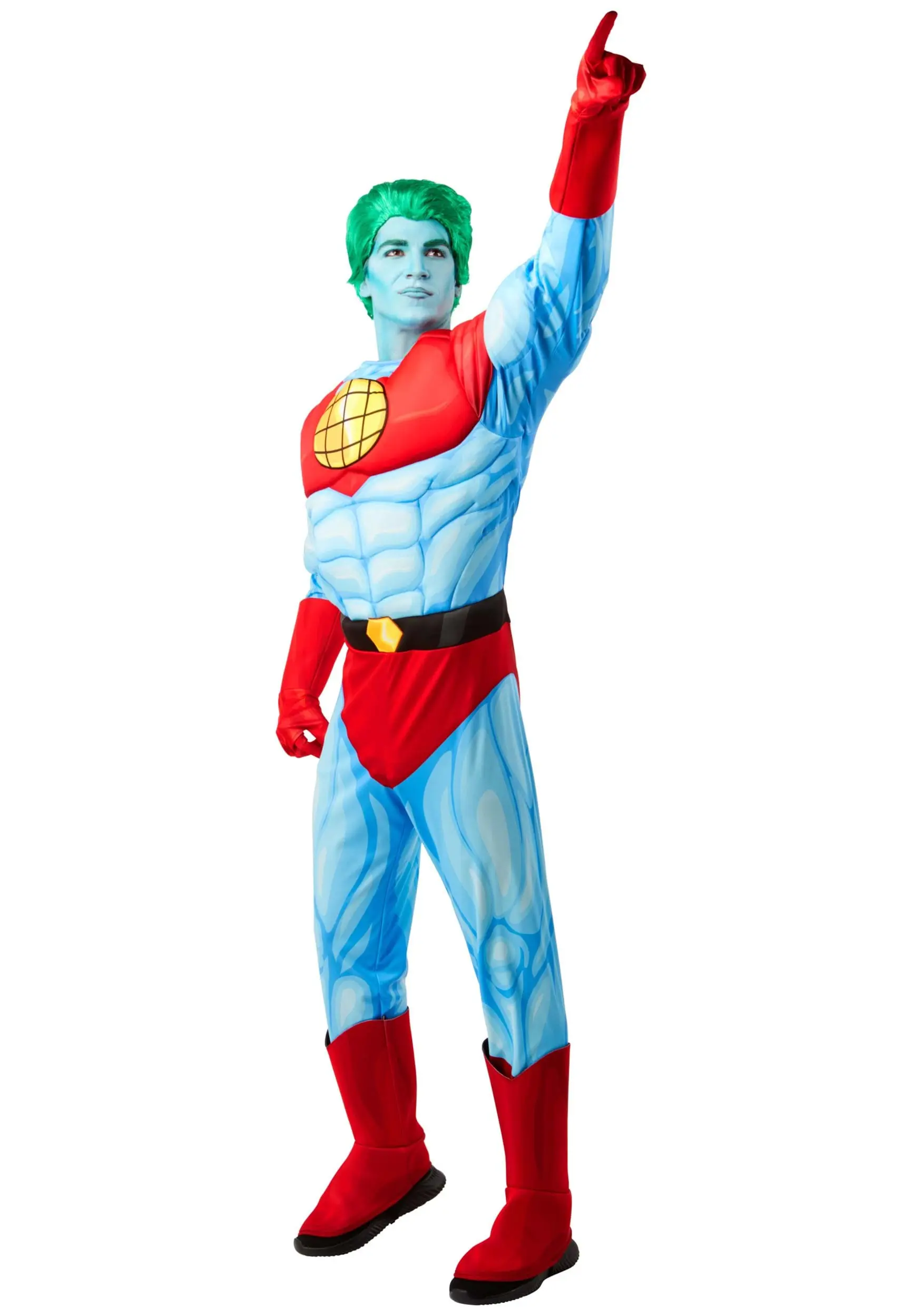 Captain Planet Costume For Adults 6 Captain Planet Costume For Adults - Image 4