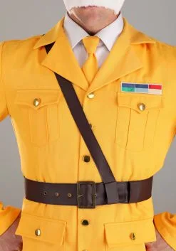 Colonel Mustard Clue Costume For Men 15 Colonel Mustard Clue Costume For Men -Costumes Sales Store adult colonel mustard clue costume alt 3