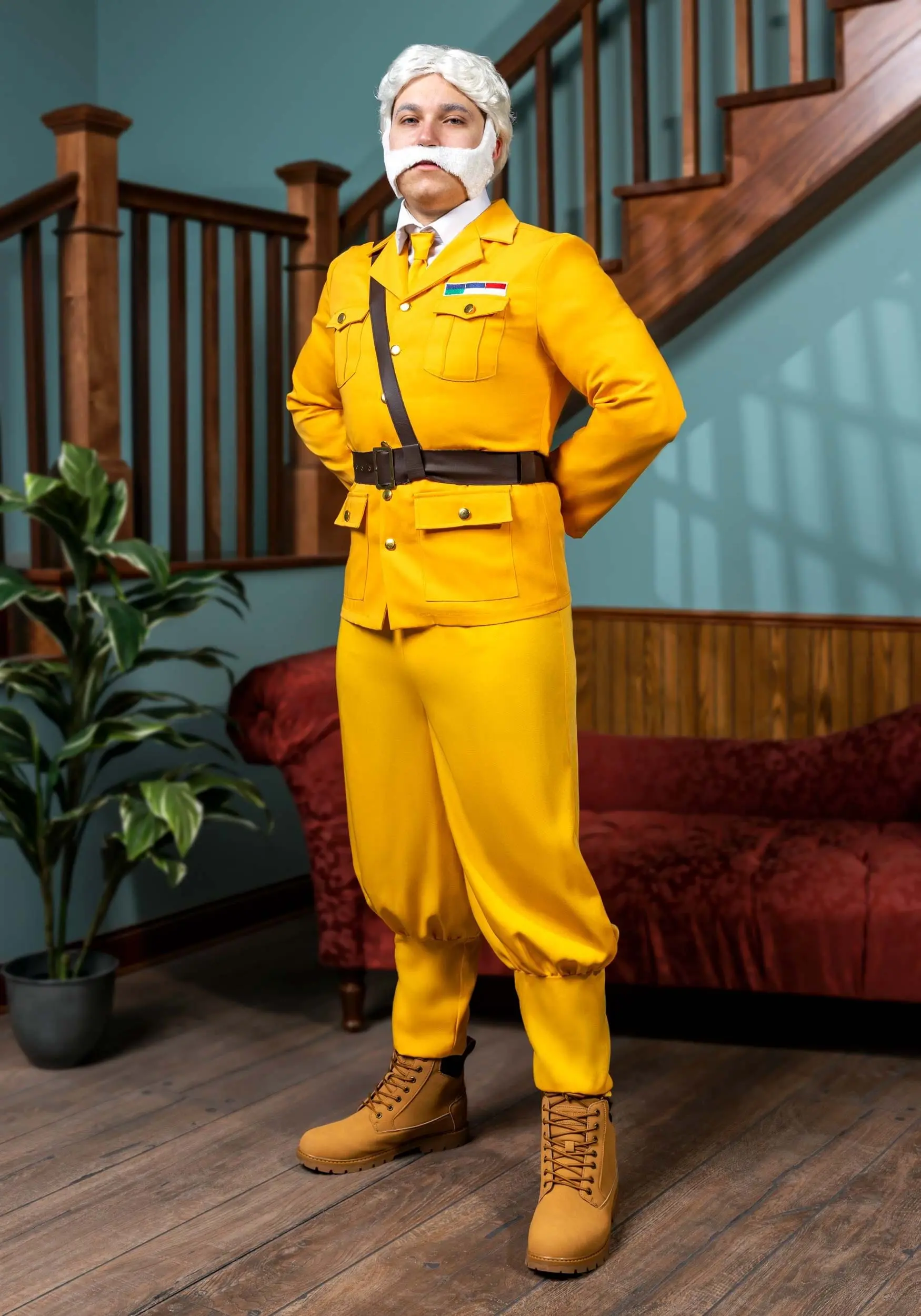 Colonel Mustard Clue Costume For Men 10 Colonel Mustard Clue Costume For Men - Image 8