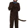Deluxe Brown Dog Adult Costume -Costumes Sales Store adult deluxe brown dog costume
