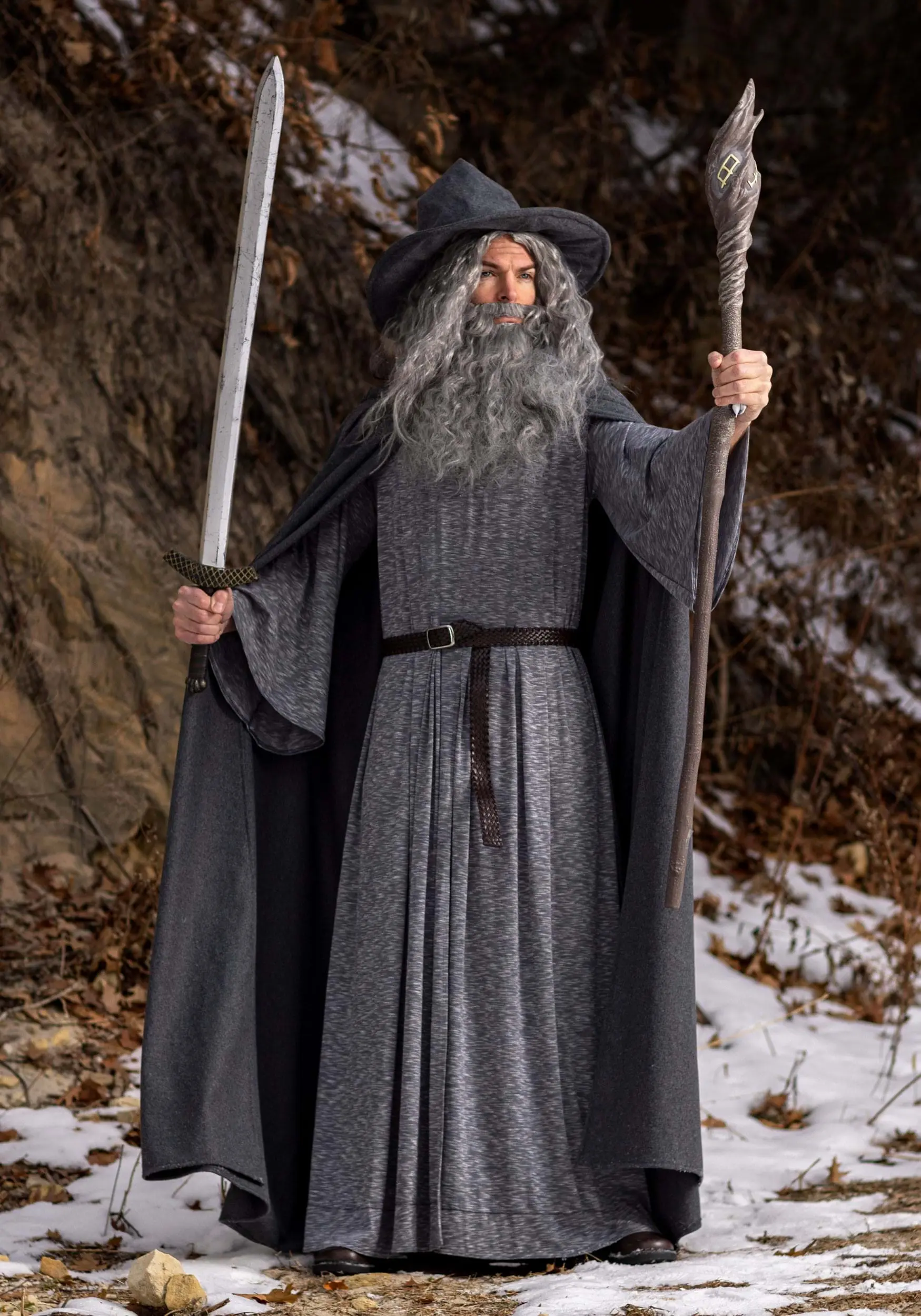 Gandalf Lord Of The Rings Costume For Men 4 Gandalf Lord Of The Rings Costume For Men - Image 2