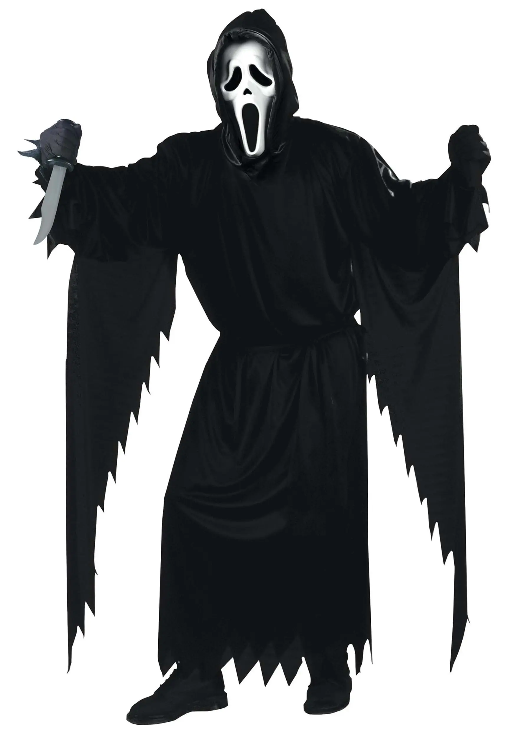 Ghost Face Costume Set For Adults 4 Ghost Face Costume Set For Adults - Image 2