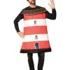 Adult Red Lighthouse Costume