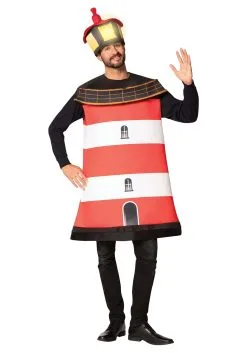 Adult Red Lighthouse Costume