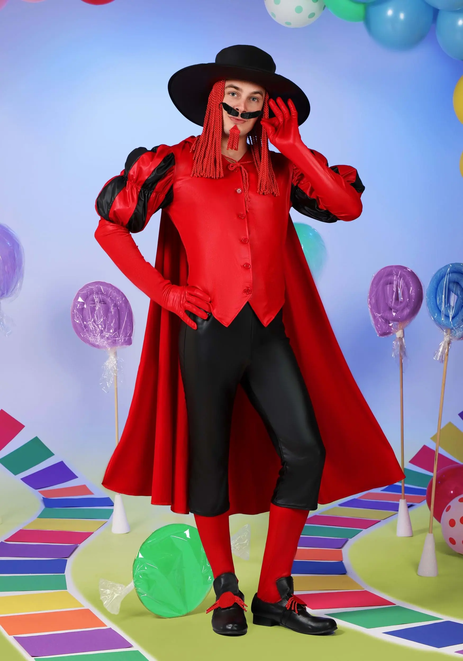 Lord Licorice Candyland Costume For Adults 4 Lord Licorice Candyland Costume For Adults - Image 2