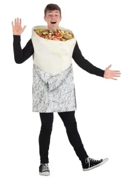 Mascot Burrito Costume For Adults