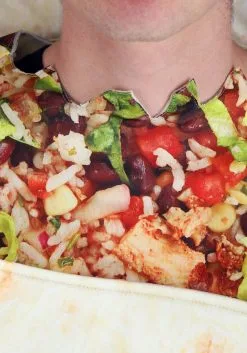 Mascot Burrito Costume For Adults -Costumes Sales Store adult mascot burrito costume alt 3