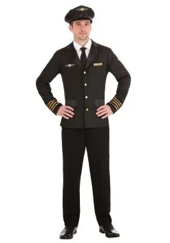 Mile High Pilot Costume For Adults