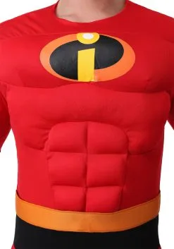 The Incredibles Mr. Incredible Men's Costume -Costumes Sales Store adult mr incredible costume 3