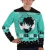 My Hero Academia Adult Ugly Christmas Sweater -Costumes Sales Store adult my hero academia ugly christmas sweater