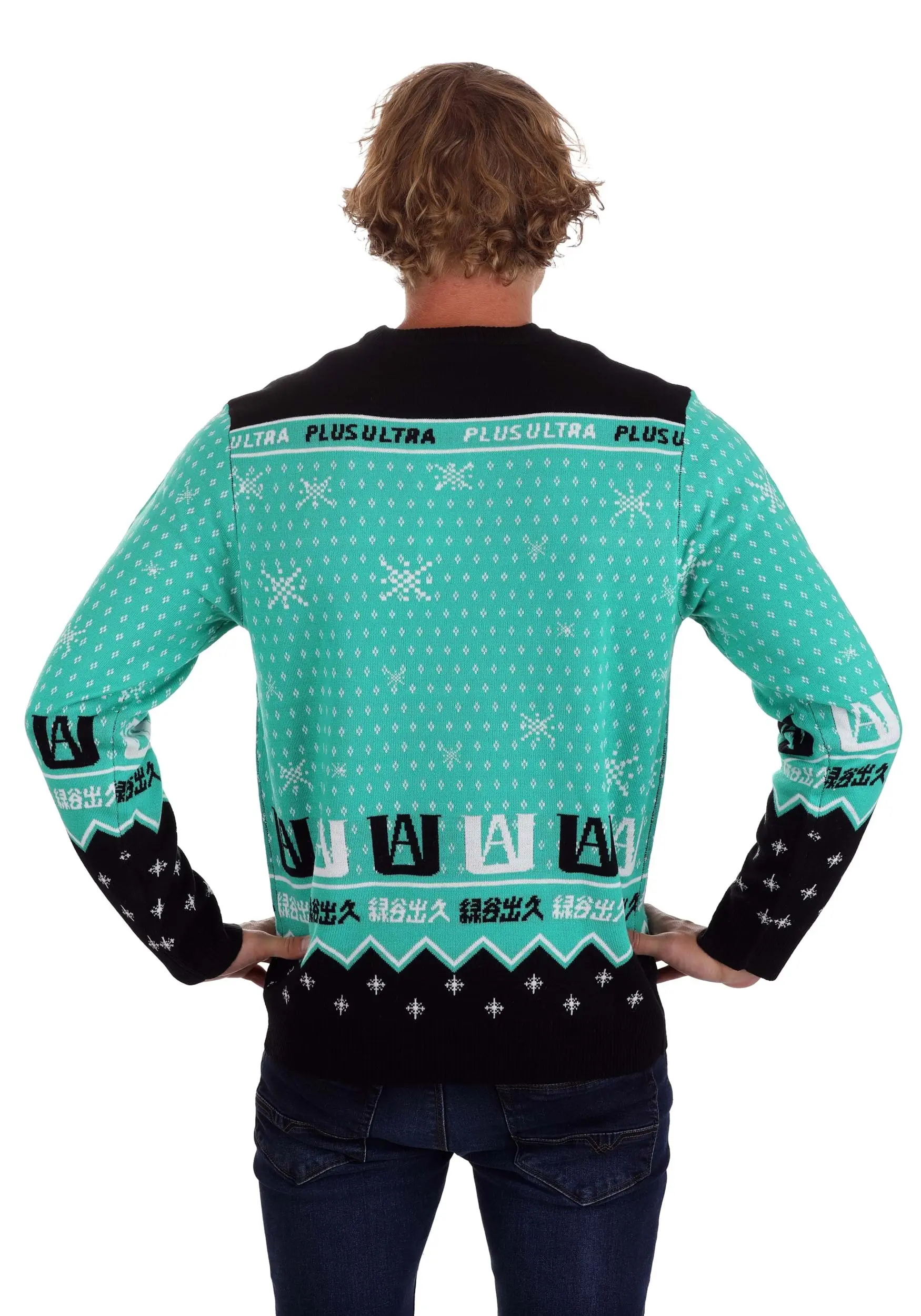 My Hero Academia Adult Ugly Christmas Sweater 4 My Hero Academia Adult Ugly Christmas Sweater - Image 2