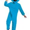 Prestige Plus Size Cookie Monster Costume 1 Prestige Plus Size Cookie Monster Costume -Costumes Sales Store adult prestige plus size cookie monster costume