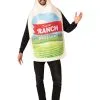 Ranch Dressing Bottle Costume For Adults -Costumes Sales Store adult ranch dressing bottle costume