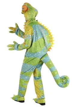 Realistic Chameleon Costume For Adults 10 Realistic Chameleon Costume For Adults -Costumes Sales Store adult realistic chameleon costume alt 1