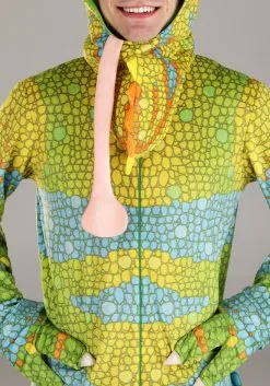 Realistic Chameleon Costume For Adults 12 Realistic Chameleon Costume For Adults -Costumes Sales Store adult realistic chameleon costume alt 3
