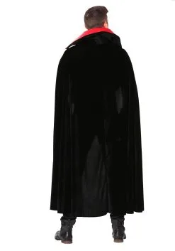 Adult Red Vampire Cloak Costume -Costumes Sales Store adult red vampire cloak 3