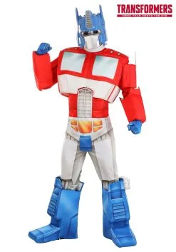 Retro Optimus Prime Costume For Adults