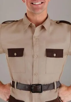 Safari Explorer Costume For Adults -Costumes Sales Store adult safari explorer costume alt 3