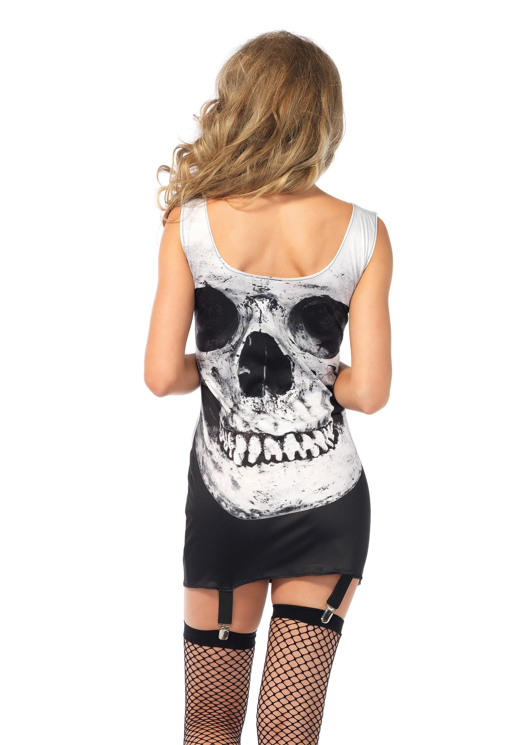 Adult Skull Garter Dress 4 Adult Skull Garter Dress - Image 2