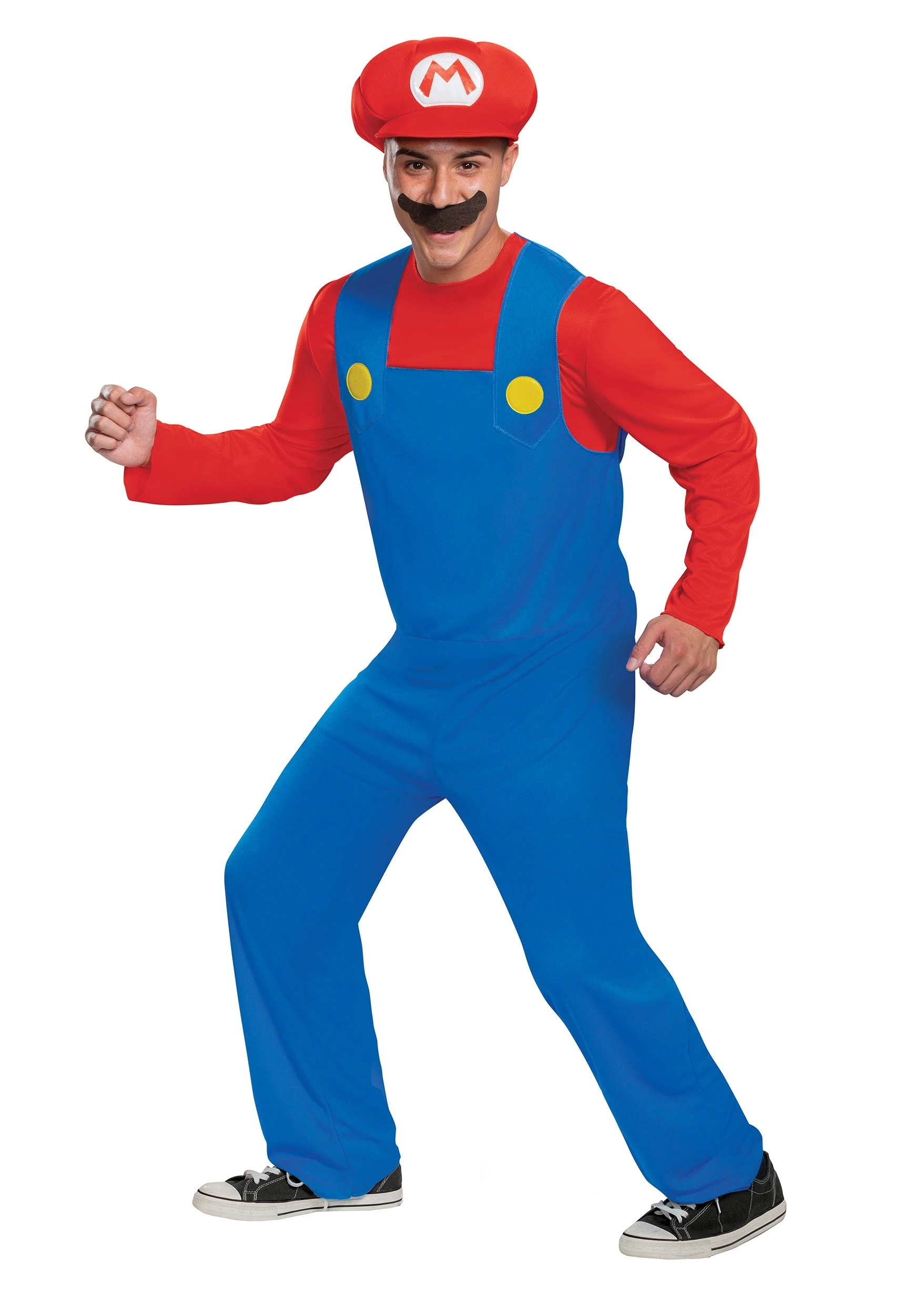 Adult Super Mario Classic Mario Costume 3 Adult Super Mario Classic Mario Costume