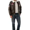 Top Gun Bomber Jacket For Adults -Costumes Sales Store adult top gun bomber jacket