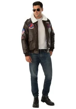 Top Gun Bomber Jacket For Adults