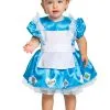 Alice In Wonderland: Alice Infant Costume -Costumes Sales Store alice in wonderland alice costume for infants