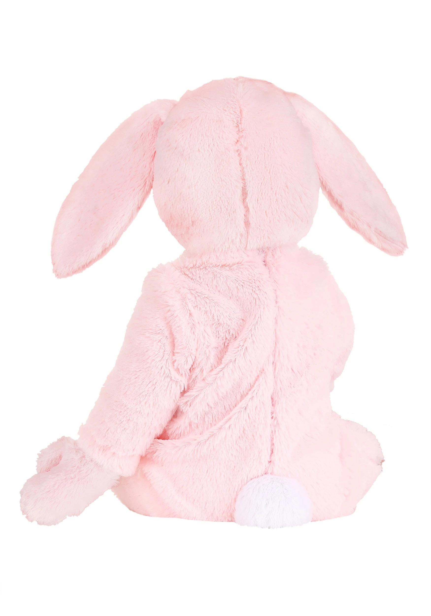 Fluffy Pink Bunny Baby Costume 4 Fluffy Pink Bunny Baby Costume - Image 2