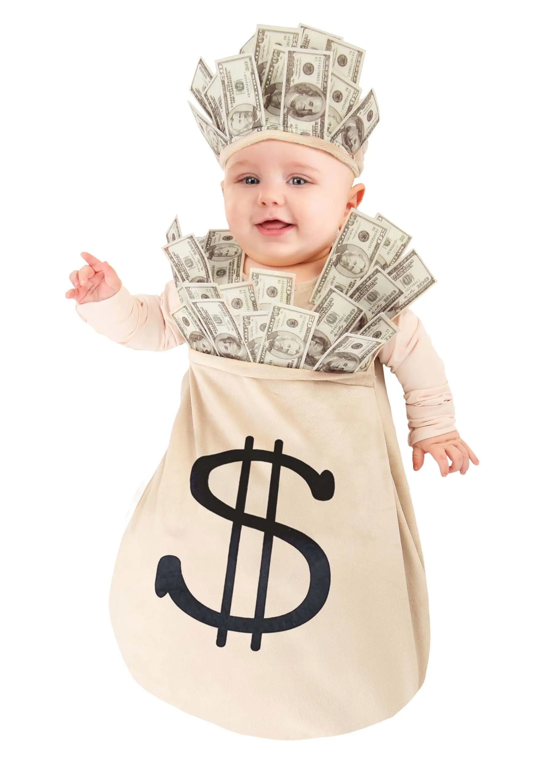 Money Bag Baby Costume 3 Money Bag Baby Costume