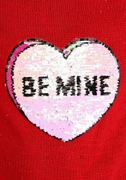 Be Mine Valentine's Day Adult Sweater -Costumes Sales Store be mine valentines day sweater alt 9