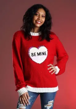 Be Mine Valentine's Day Adult Sweater