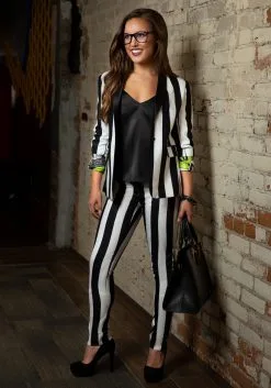 Beetlejuice Suit Pants For Women -Costumes Sales Store beetlejuice womens suit pants alt 2