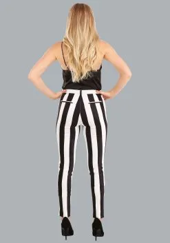 Beetlejuice Suit Pants For Women -Costumes Sales Store beetlejuice womens suit pants alt 5