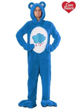 Deluxe Care Bears Grumpy Bear Adult Costume