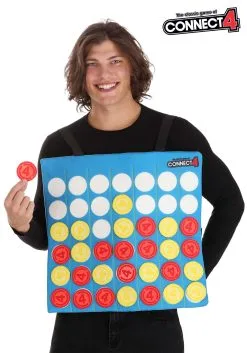 Connect Four Sandwich Board Costume For Adults