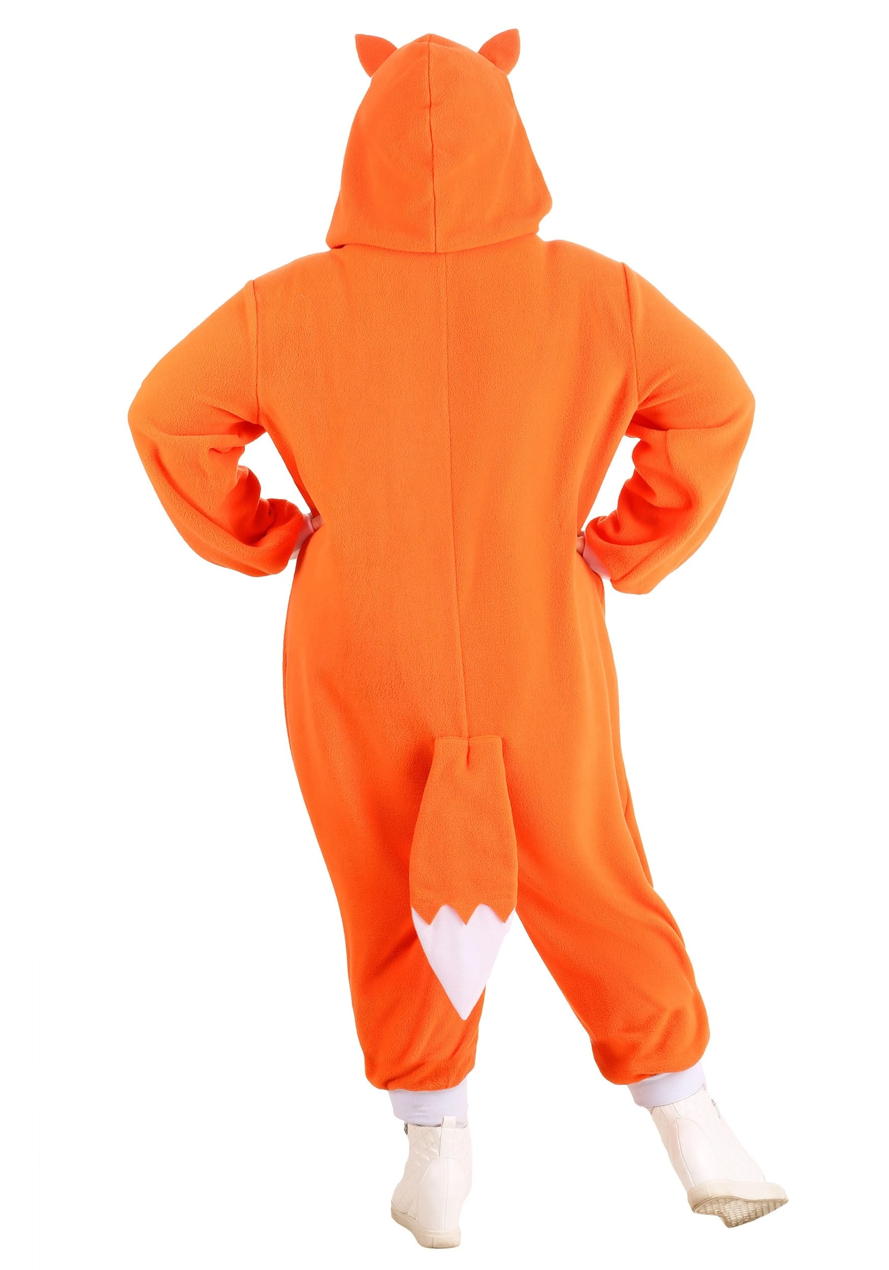 Adult Plus Size Cozy Fox Costume 4 Adult Plus Size Cozy Fox Costume - Image 2