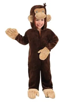 Deluxe Curious George Toddler Costume