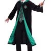 Deluxe Harry Potter Slytherin Adult Plus Size Costume Robe -Costumes Sales Store deluxe harry potter adult plus size slytherin robe