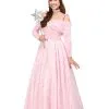 Women's Deluxe Pink Witch Dress Costume