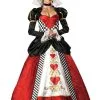 Deluxe Queen Of Hearts Adult Costume -Costumes Sales Store deluxe queen of hearts adult costume