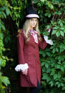 Deluxe Women's Mad Hatter Costume -Costumes Sales Store deluxe womens mad hatter costume 1
