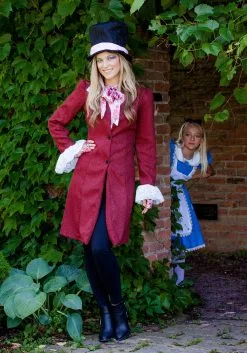 Deluxe Women's Mad Hatter Costume -Costumes Sales Store deluxe womens mad hatter costume 2