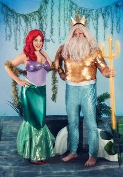 Little Mermaid Ariel Deluxe Women's Costume 10 Little Mermaid Ariel Deluxe Women's Costume -Costumes Sales Store disney little mermaid ariel deluxe adult costume alt 2