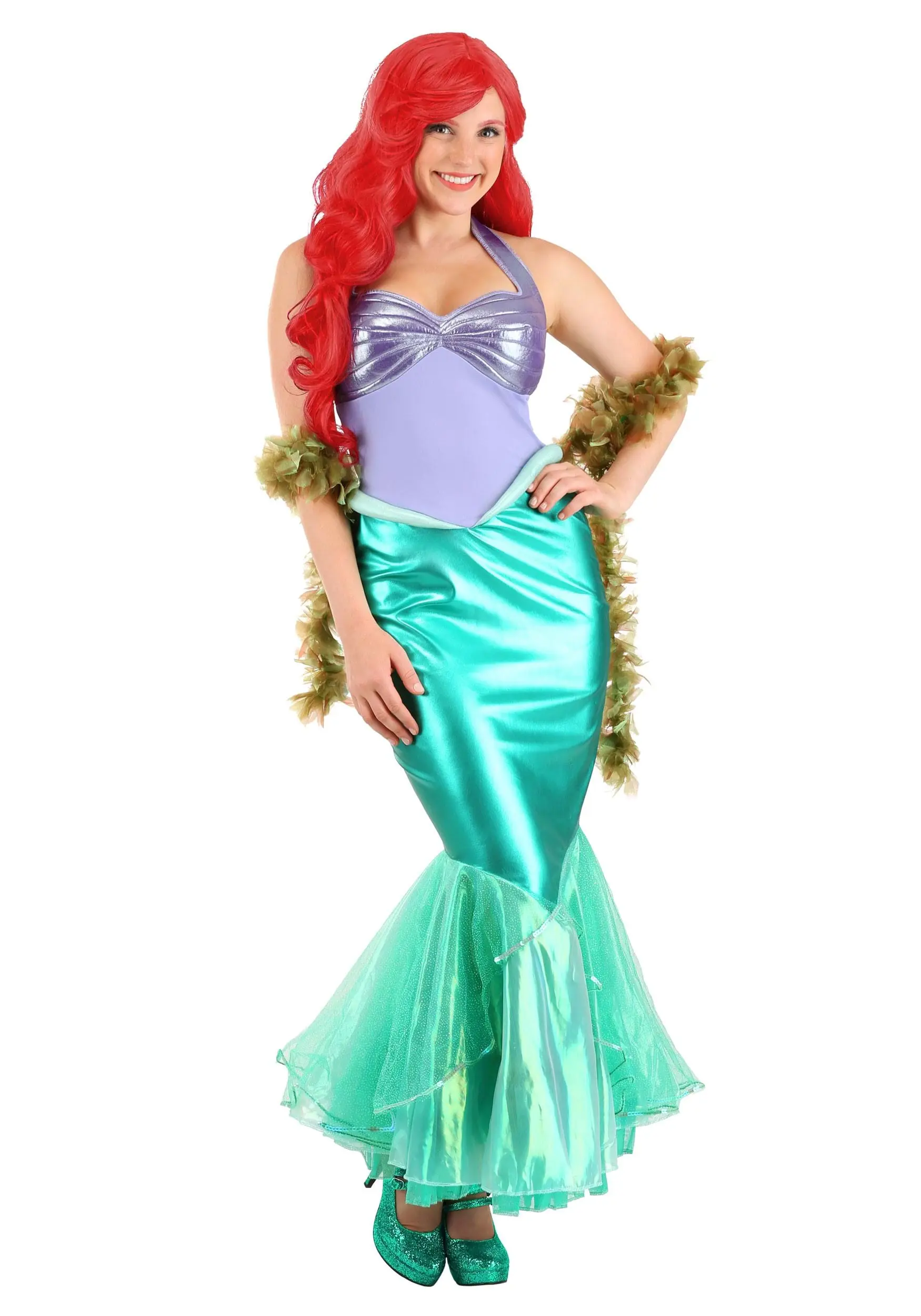Little Mermaid Ariel Deluxe Women's Costume 8 Little Mermaid Ariel Deluxe Women's Costume - Image 6