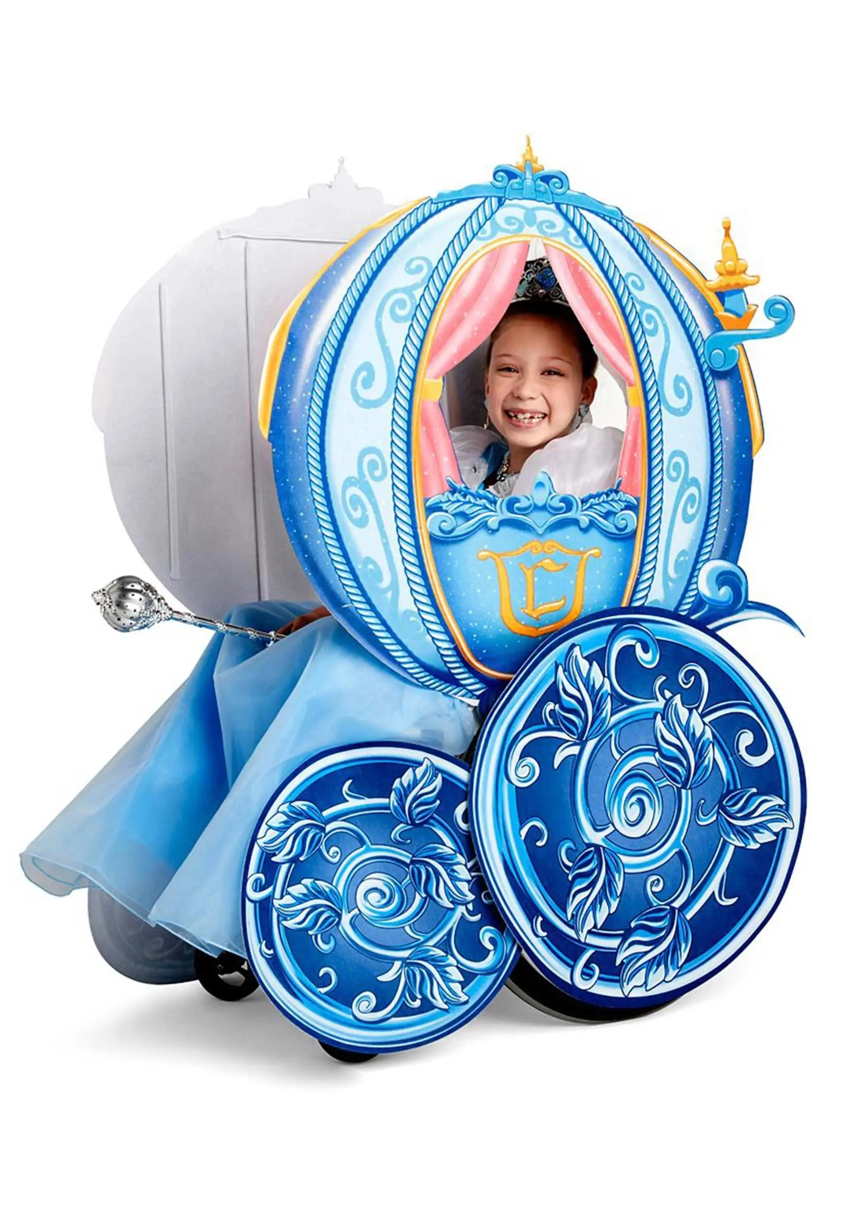 Cinderella Disney Princess Carriage Adaptive Wheelchair Cover Costume 4 Cinderella Disney Princess Carriage Adaptive Wheelchair Cover Costume - Image 2